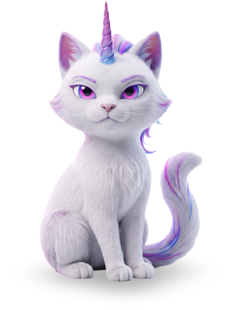 Mascota Caticorn Digital