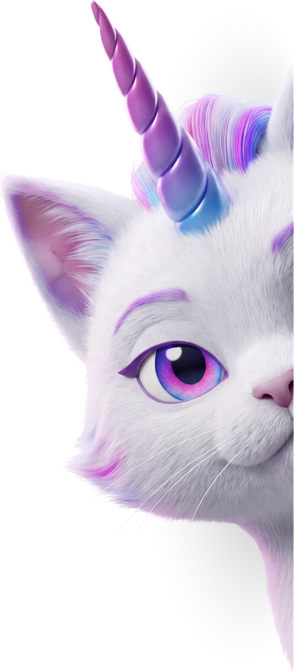 Mascota Caticorn Digital